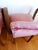 Art Deco Pink Velvet Moustache Armchairs, 1940s, Set of 2 For Sale - Image 10 of 11