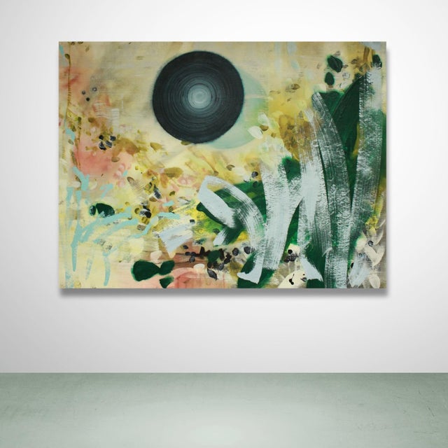 "Swoosh" Original Contemporary Abstract Expressionist Artwork by Mel Rea For Sale In Cleveland - Image 6 of 7