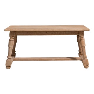 Provençal Oak Coffee Table, French Rustic Design, France, Circa 1970 For Sale