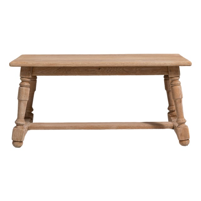 Provençal Oak Coffee Table, French Rustic Design, France, Circa 1970 For Sale