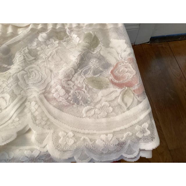 Four Vintage Lace Valances For Sale - Image 13 of 16