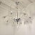 Metal 1970s Murano Glass Mid-Century Modern Chandeliers - A Pair For Sale - Image 7 of 15