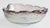 Mid 20th Century Vintage Italian Murano Scalloped Art Glass Controlled Bubbles Bowl For Sale - Image 5 of 8