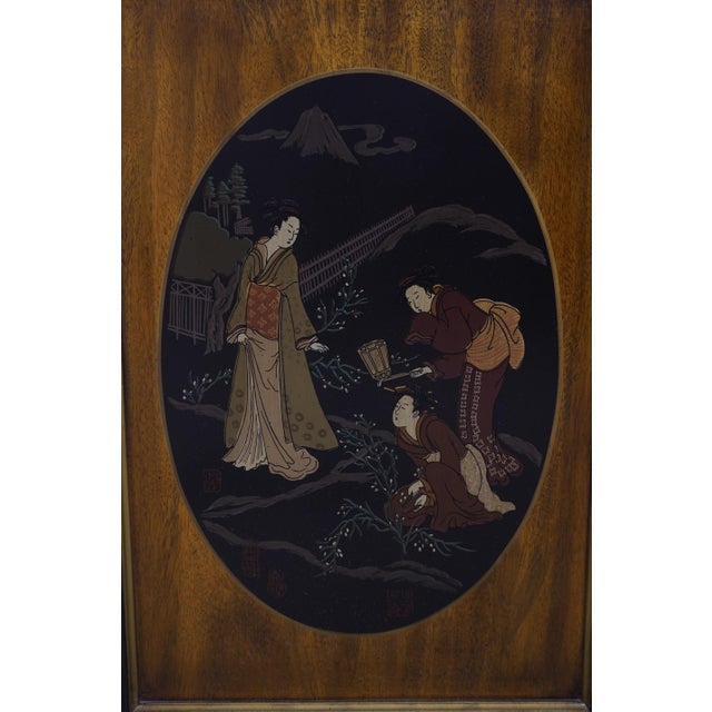 Drexel Chinoiserie Decorated Server Cabinet For Sale - Image 14 of 18
