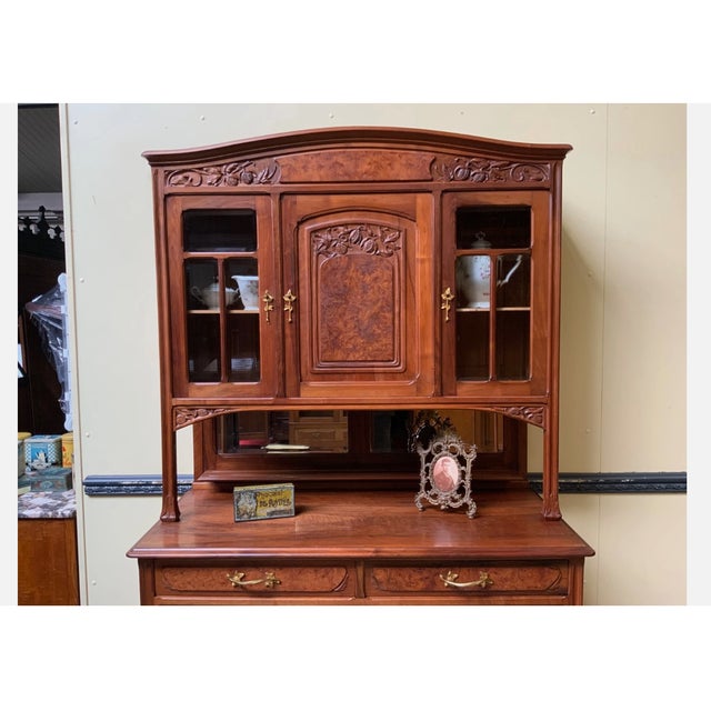 Antique Art Nouveau Cupboard, 1910 For Sale - Image 10 of 12