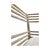 Neoclassical Neoclassical Gustavian Slatted Wood Bench Sofa For Sale - Image 3 of 14