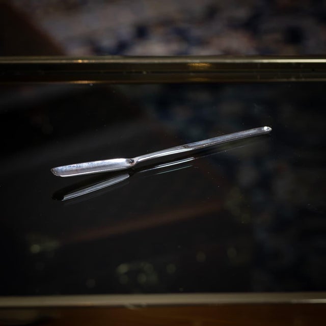 Antique 18th century georgian solid silver marrow scoop. During the 1600s, dining etiquette became increasingly important,...