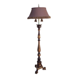 Tuscan Style Altar Stick Floor Lamp For Sale