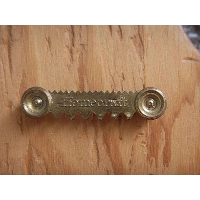 Wood Vintage Dutch Hand Painted Wall Hanging Wooden Cutting Board For Sale - Image 7 of 9