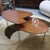 This coffee table, produced by ISA Bergamo in the 1960s, represents the essence of mid-century Italian design. Crafted...
