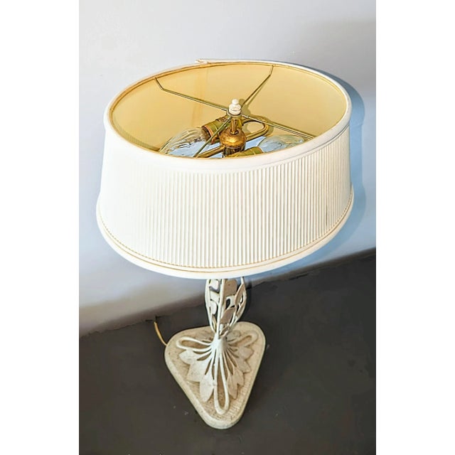 Frederick Cooper 1980s Frederick Cooper Table Lamp, Shade & Finial Included For Sale - Image 4 of 8