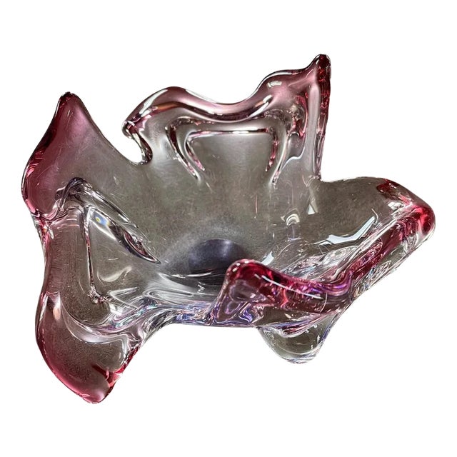 Vide-Poche or Bowl in Glass For Sale