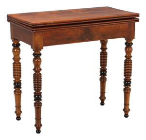 Mahogany Game Table, England, 19th Century