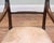 Hollywood Regency Regency Rope Back Chair in Mahogany For Sale - Image 3 of 3
