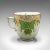 1850s Victorian Set of 4 English Antique Coffee Cups, Bone China, Cup and Saucer For Sale - Image 4 of 11