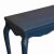 Chinese Chinese Distressed Blue Lacquer Apron Curve Legs Console Side Altar Table For Sale - Image 3 of 9