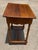 Antique Pine Side Table With Drawer and Pegged Construction For Sale - Image 4 of 12