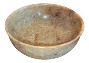 20c Chinese Soapstone Polished Bowl