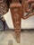 Carved Oak Vintage Asian Style Console Table For Sale In Philadelphia - Image 6 of 15