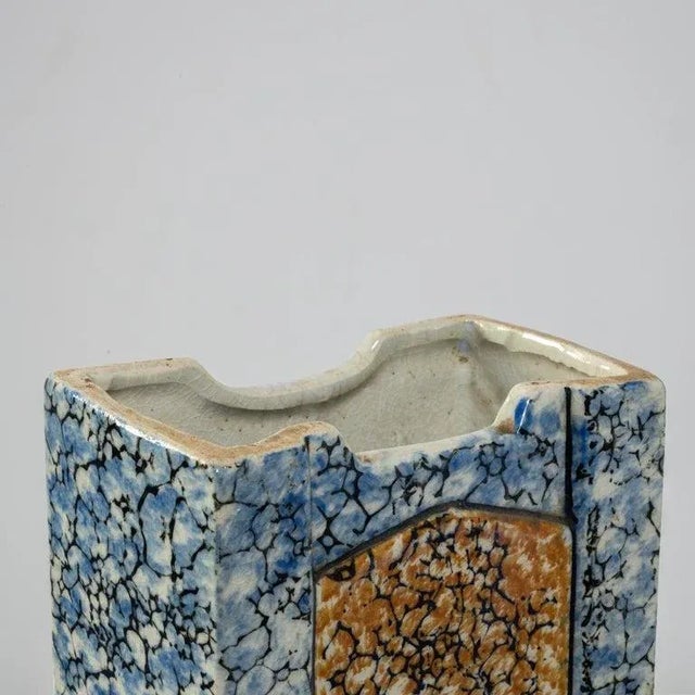 1920s French Ceramic Vase For Sale - Image 9 of 11