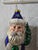 A striking vintage mouth-blown glass Father Christmas ornament reflecting the finest traditions of Polish holiday...