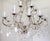 Gold Antique Reproduction Italian Chandelier With Rock Style Crystals For Sale - Image 8 of 10