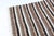 Mid 20th Century Handwoven Tribal Modern Stripe Kilim – Wool Flatweave Art Rug -4' X5' 7'' For Sale - Image 11 of 12