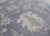 Gray Turkish Oushak Rug Gray & Blue Handmade Rug 8'11" X 12'9" For Sale - Image 8 of 10