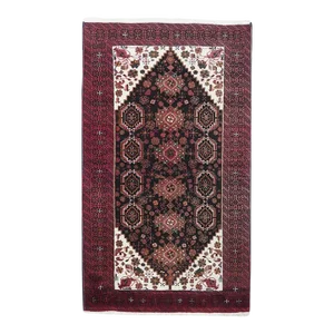Vintage Balouch Rug 3'4'' x 6'6''