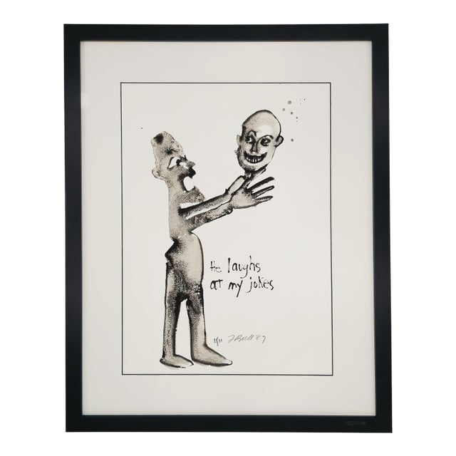 He Laughs at My Jokes - Fran Bull, C. 1987 For Sale