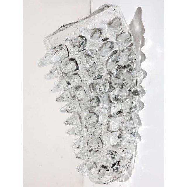 Pair of Murano Glass Wall Sconces.