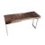Organic Modern Rippling Rain Drops Console Table For Sale - Image 4 of 6