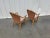 Mid 20th Century Boho Chic Bamboo Rattan and Wicker Arm Chairs – Set of 2 For Sale In Washington DC - Image 6 of 7