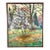 Vintage Original Oil Painting “Willow Wood Arboretum Spring Landscape” Signed James L. Johnson For Sale