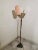 Brown Mid-Century Floor Lamp from GDR Production, 1950s For Sale - Image 8 of 8