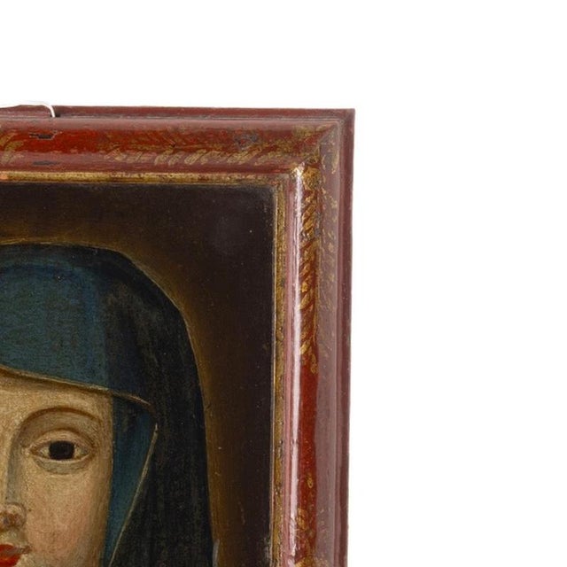 Portuguese School Artist, Our Lady, 1792, Oil Painting For Sale - Image 4 of 6