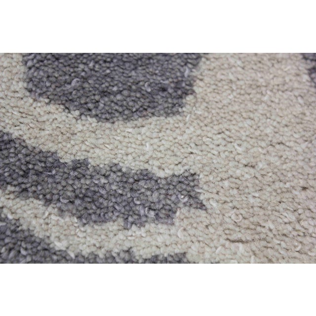 Modern Hand Knotted Ikat Rug - 6′ × 9' For Sale - Image 3 of 5