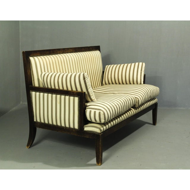 1920s Vintage Two-Seater Sofa, Austria, 1920s For Sale - Image 5 of 15