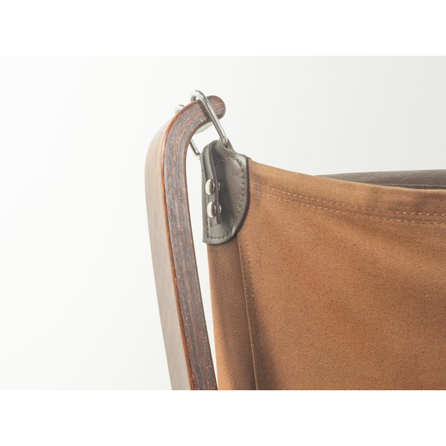 Set of Vintage Falcon Armchair and Footstool by Sigurd Ressell for Vatne Møbler, 1970s For Sale - Image 9 of 14