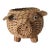 Vintage Wicker Pig Planter Basket For Sale