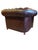 Vintage Chesterfield Armchairs in Brown Leather, Set of 2 For Sale - Image 9 of 11