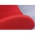 Restored 1965 Red Arne Jacobsen Fritz Hansen Egg Chair & Ottoman For Sale - Image 10 of 12