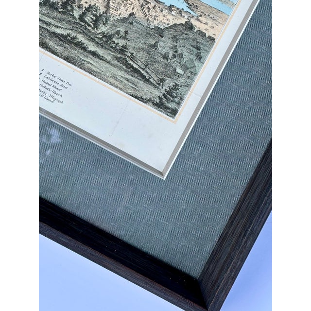 American San Francisco City View & North Bay Original Lithograph by Henry Bill, 1856 (Framed) For Sale - Image 3 of 4