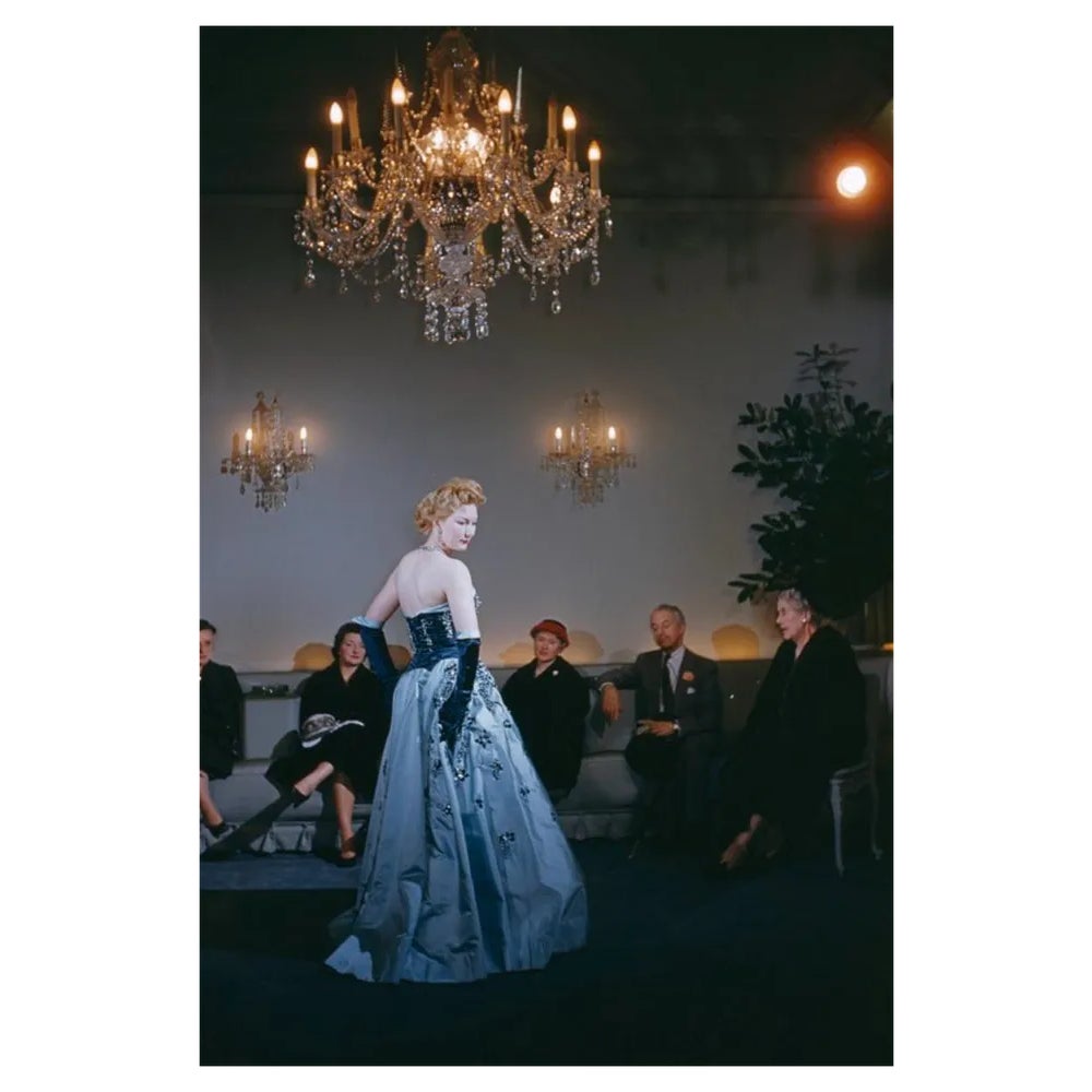 Slim Aarons, Fashion at Hartnells, Estate Stamped Photographic Print — free download