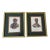 Pair of Authentic 1842 McKenney & Hall Hand-Colored Folio Lithographs – Framed For Sale