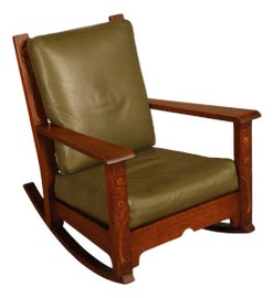 Example of Stickley Brothers Rocking Chairs