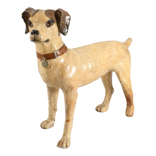 Antique Dog Figurine from Masters Voice Nipper, 1920s For Sale