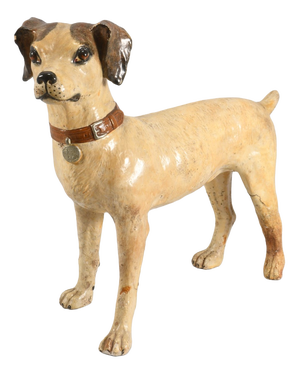 Antique Dog Figurine from Masters Voice Nipper, 1920s