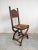 Neo-Renaissance Side Chairs in Oak with Rush Seats, 1890s, Set of 2 For Sale - Image 12 of 16