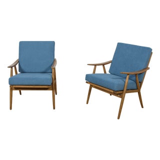 Mid-Century Modern Armchairs from TON, Czechoslovakia, 1960s, Set of 2 For Sale